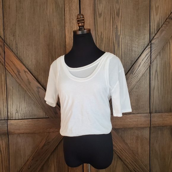 Jonathan Simkhai Tops - Jonathan Simkhai Layered Tee